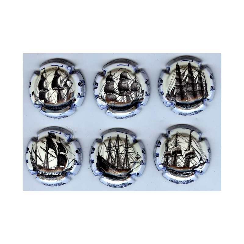 FRIGULS (VAIXELLS ANTICS) 6 UN.