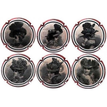 Mervilla X119763 a X119768 (6 Placas)