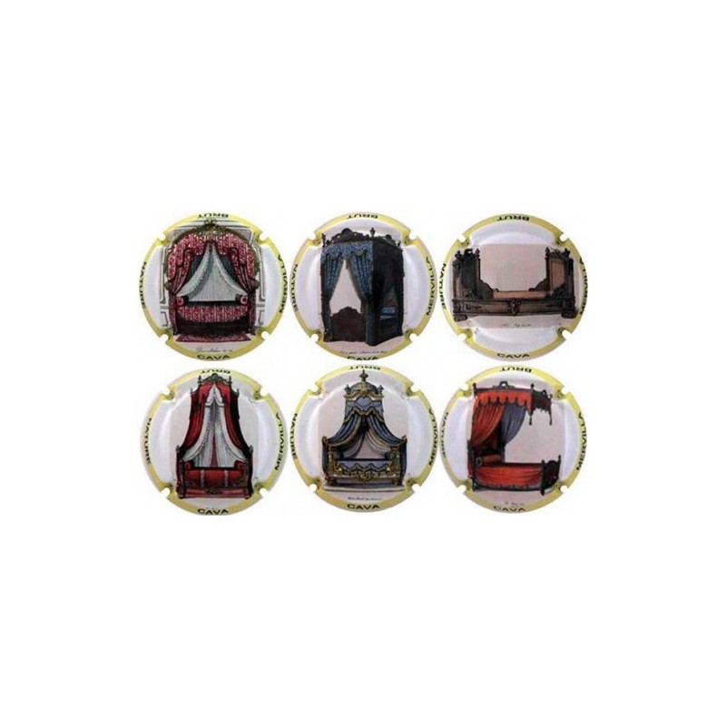 Mervilla X116506 a X116511 (6 Placas)