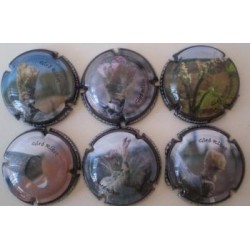 GIRO RIBOT JUEGO 6 PLACAS V. 13423 A 13428