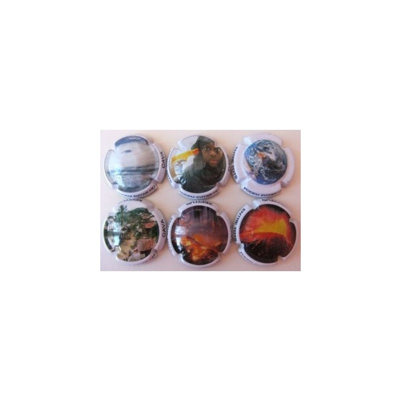 XEPITUS JUEGO 6 PLACAS V. 19519 A 19524