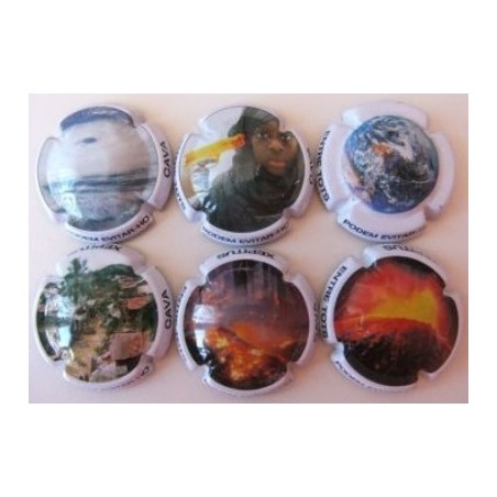 XEPITUS JUEGO 6 PLACAS V. 19519 A 19524