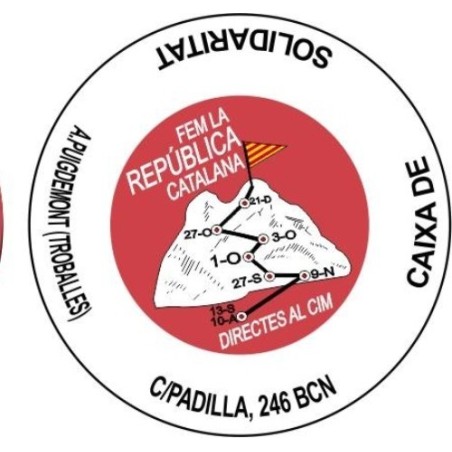 PLACA DE CAVA "PIRULA CONMEMORATIVA" 11 DE SETEMBRE 