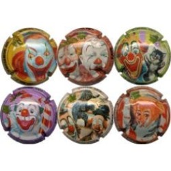 CAL DAMIA-X.79258 A 79263 PAYASOS 2010