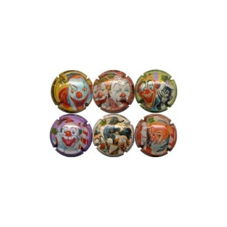 CAL DAMIA-X.79258 A 79263 PAYASOS 2010