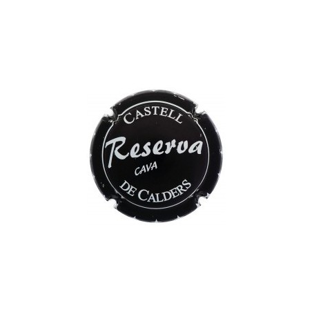 CASTELL DE CALDERS--X.157690 (NEGRE)