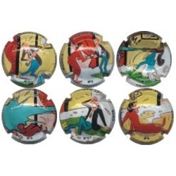 CHATIN-COL. 6 PL. HISTORIETA CHAMPAN-V.20245 A 20250