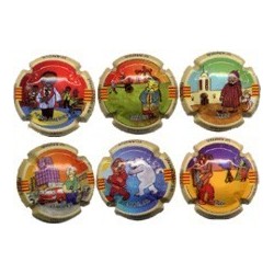 CHATIN-Serie RAZAS- 6 PL-12222-3-4-5-6-7