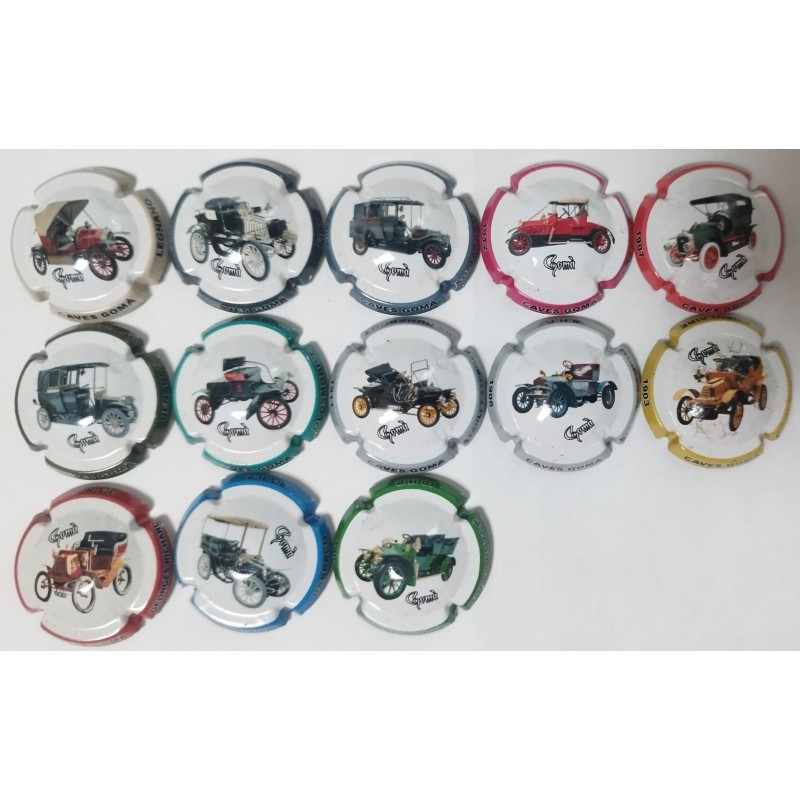 GOMA--X.42496--V.24202 (SERIE 13 COTXES ANTICS)