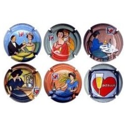 PITEUS-V.8396 AL 8402  COLEC. 6 PL