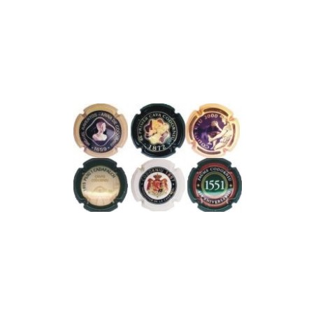  CODORNIU-V.1585 A 1590--X.00602-COLEC 6 PL