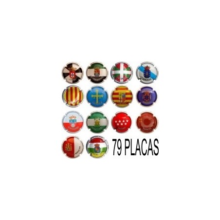 BONRAMELL-----X.68044-6-53-70-79 COLEC. AUTONOMIAS COMPLET