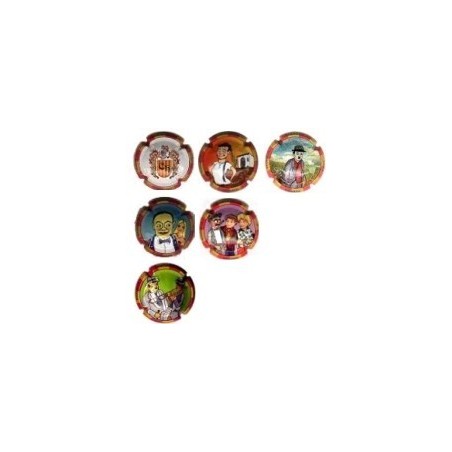 CHATIN COLECCION CINE MUDO 6 PL 11286-7-8-9-90-11730